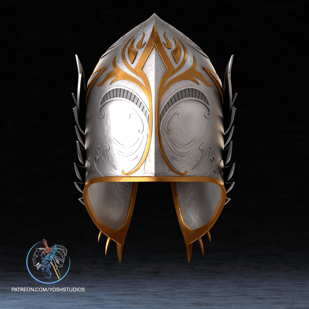 Mithril Helmet 3D Printer File STL 3d model