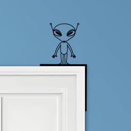 Alien Door Corner Decor 3d model