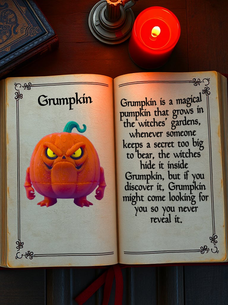 Grumpkin. 3d model