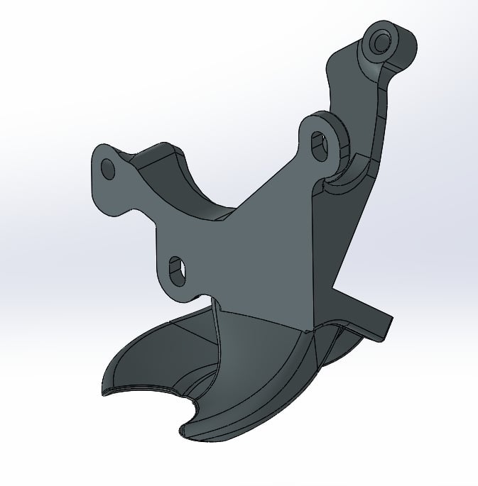 Sidewinder and Genius 5020 Part_Cooling_Duct.stl 3d model