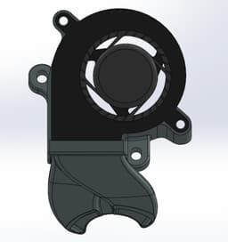 Sidewinder and Genius 5020 Part_Cooling_Duct.stl 3d model