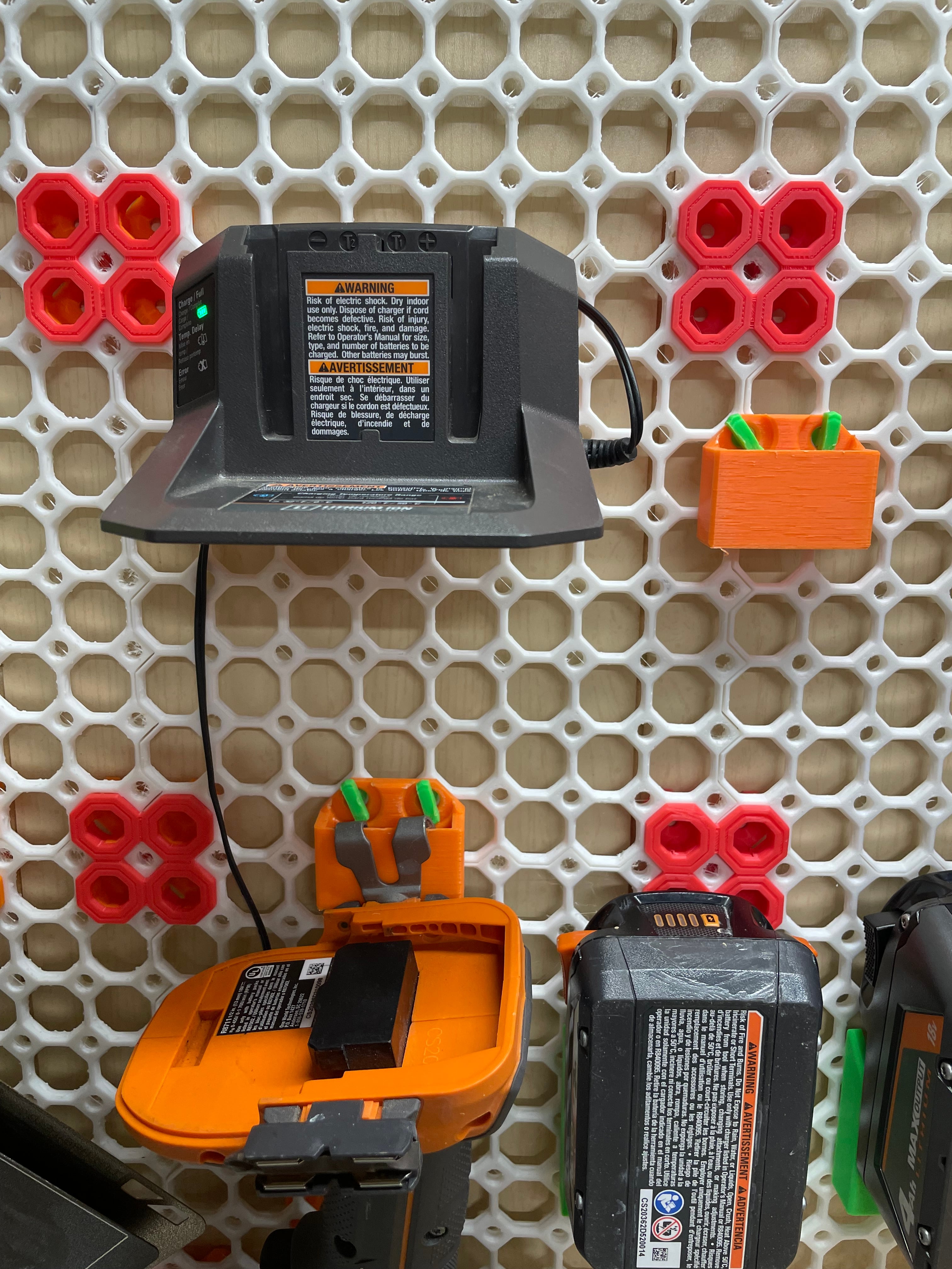 Ridgid Charger model R86093 Multiboard (Multipoint) Mount 3d model