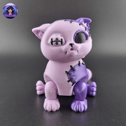 Zombie Cat 3d model