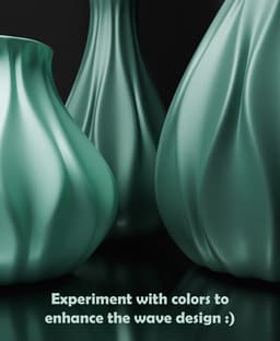 Vase Trio Decor Set 3d model
