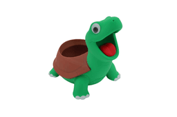 Turtle * Suculent Planter 3d model