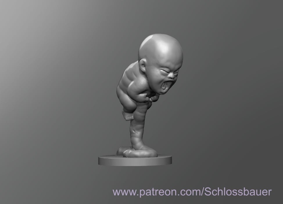 Vengeful Fetus 3d model