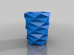 Geometric pencil holder 3d model