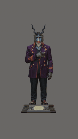 Regis Mandrillus-Rex (The Sovereign Wild Collection) 3d model