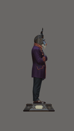 Regis Mandrillus-Rex (The Sovereign Wild Collection) 3d model