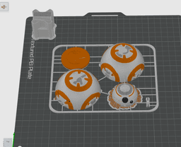 BB-8 Kit Card 3d model