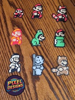 Super Mario Bros 3 - Mario Forms 3d model