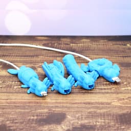 Cable Biters Axolotl Pack Ft. BigBoomPrints 3d model
