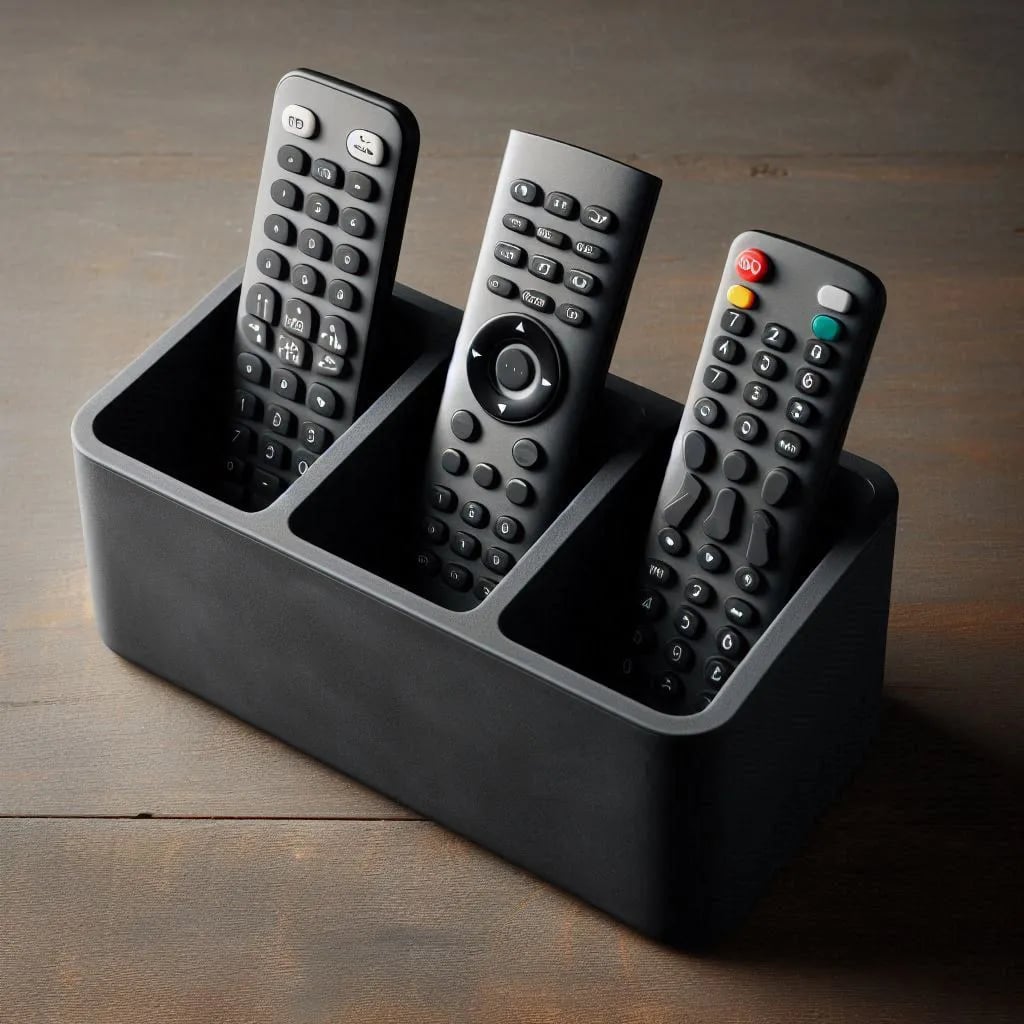 Remote Control Holder, Remote Caddy 3d model