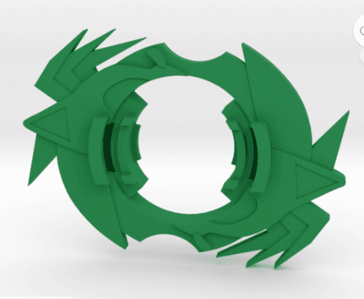 BEYBLADE MANIC GT | COMPLETE | SONIC THE HEDGEHOG SERIES 3d model