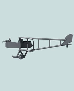 1:144 Savoia-Pomilio S.P.3 3d model