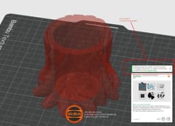Tree Stump Pen Holder 3d model