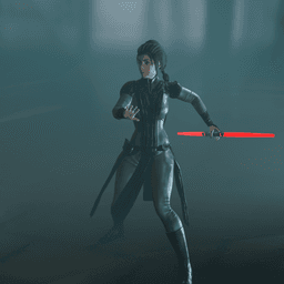 Dark Side Force Adept Female v2 3d model