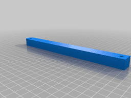PanelDue 7i Railcore cover friendly mount 3d model