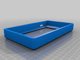 PanelDue 7i Railcore cover friendly mount 3d model