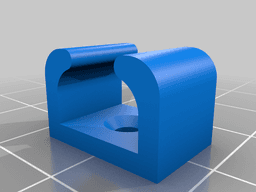 PanelDue 7i Railcore cover friendly mount 3d model