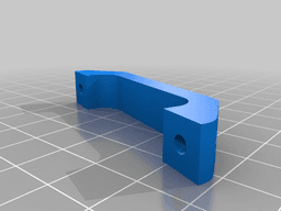 PanelDue 7i Railcore cover friendly mount 3d model