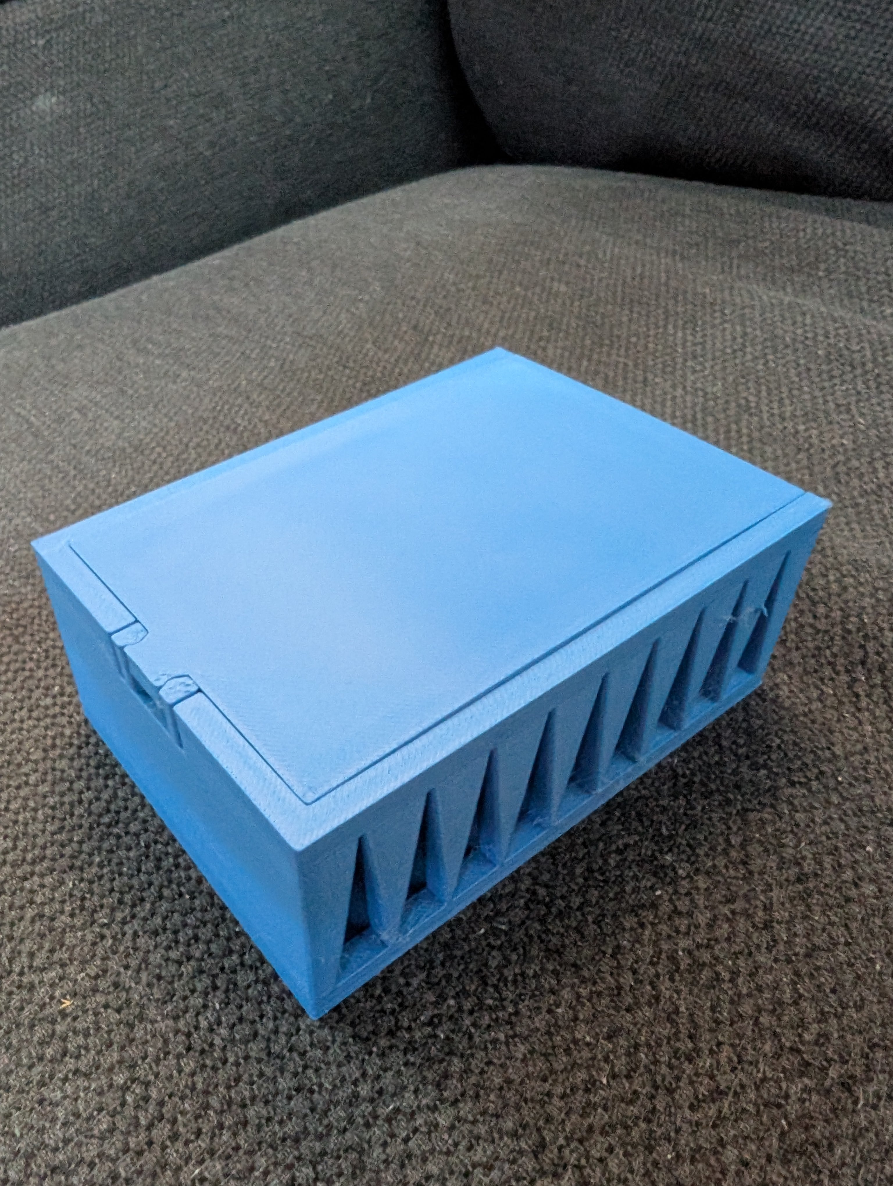 Box and Lid (click close).stl 3d model