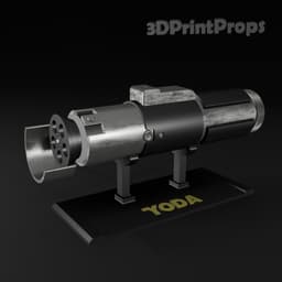 Star Wars - Yoda Lightsaber 3d model