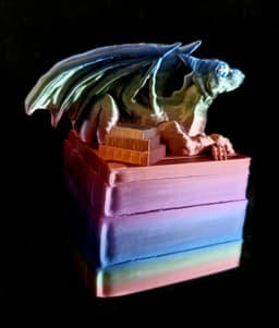 Loafer Dragon Calendar (Personal Use) 3d model