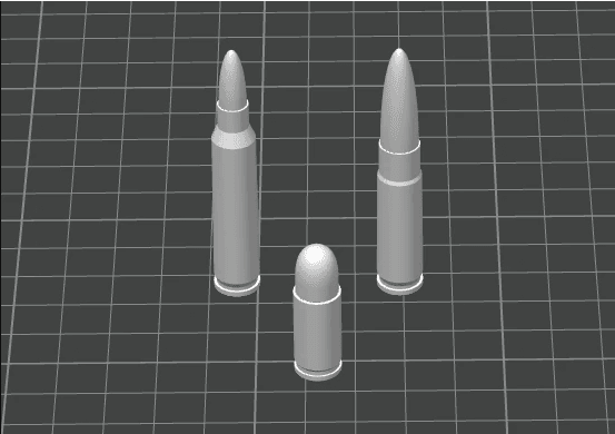 PIP-9mm Functioning 3DP Ammo(reupload) 3d model