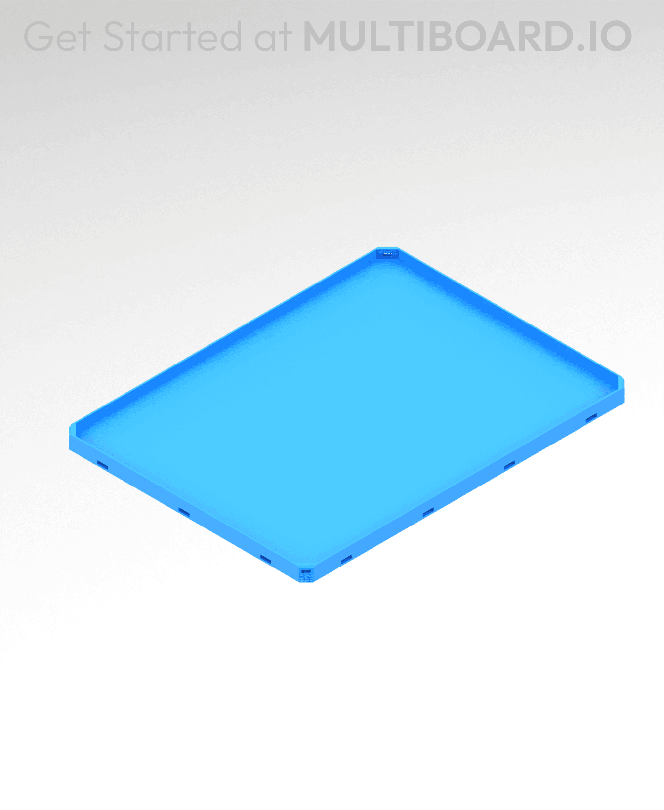 4x3 LU - Tray 3d model