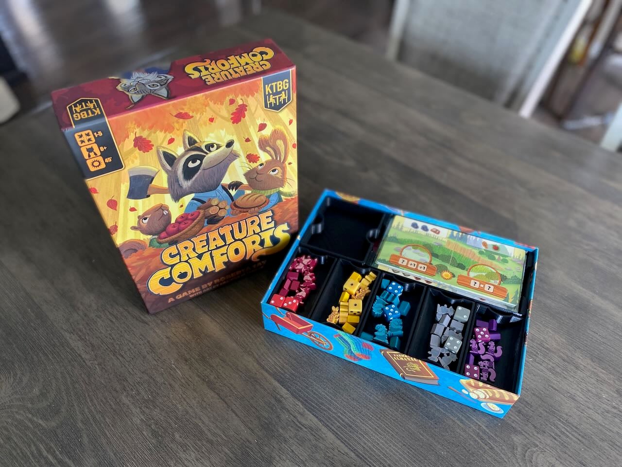 Creature Comforts Board Game Storage Trays 3d model