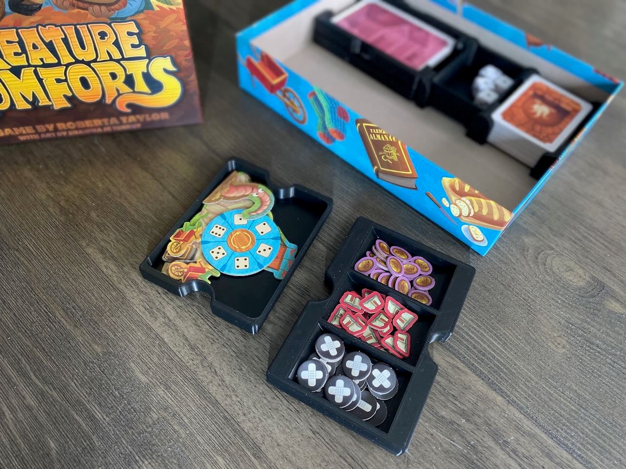 Creature Comforts Board Game Storage Trays 3d model
