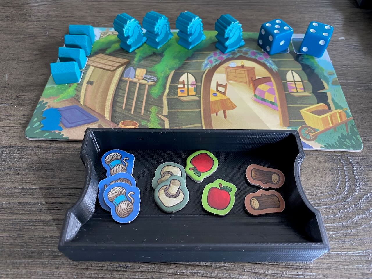 Creature Comforts Board Game Storage Trays 3d model
