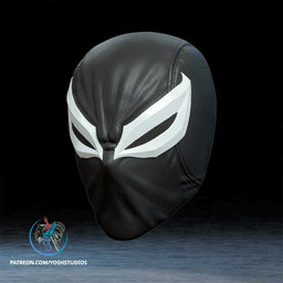 Agent Venom Mask 3D Printer File STL 3d model