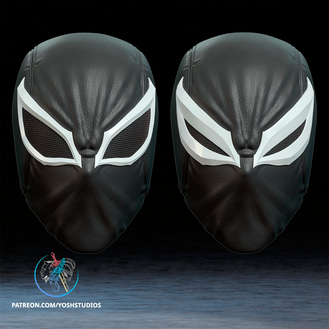 Agent Venom Mask 3D Printer File STL 3d model