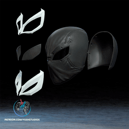 Agent Venom Mask 3D Printer File STL 3d model