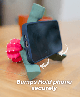 Phoney Cactus - The Moon Cactus Phone Stand 3d model