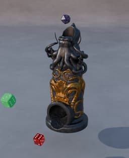 Octopus Dice Tower 3d model