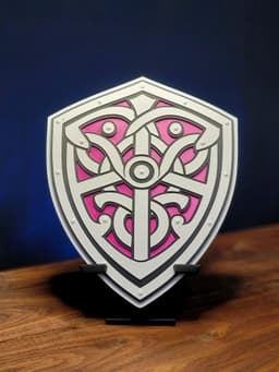 Shield Dice Storage Pack 1 with Stand 3d model