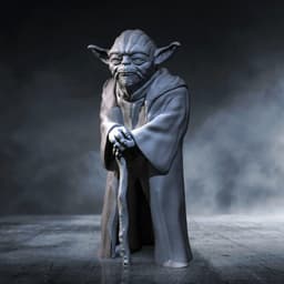 Master Yoda figure 3d model