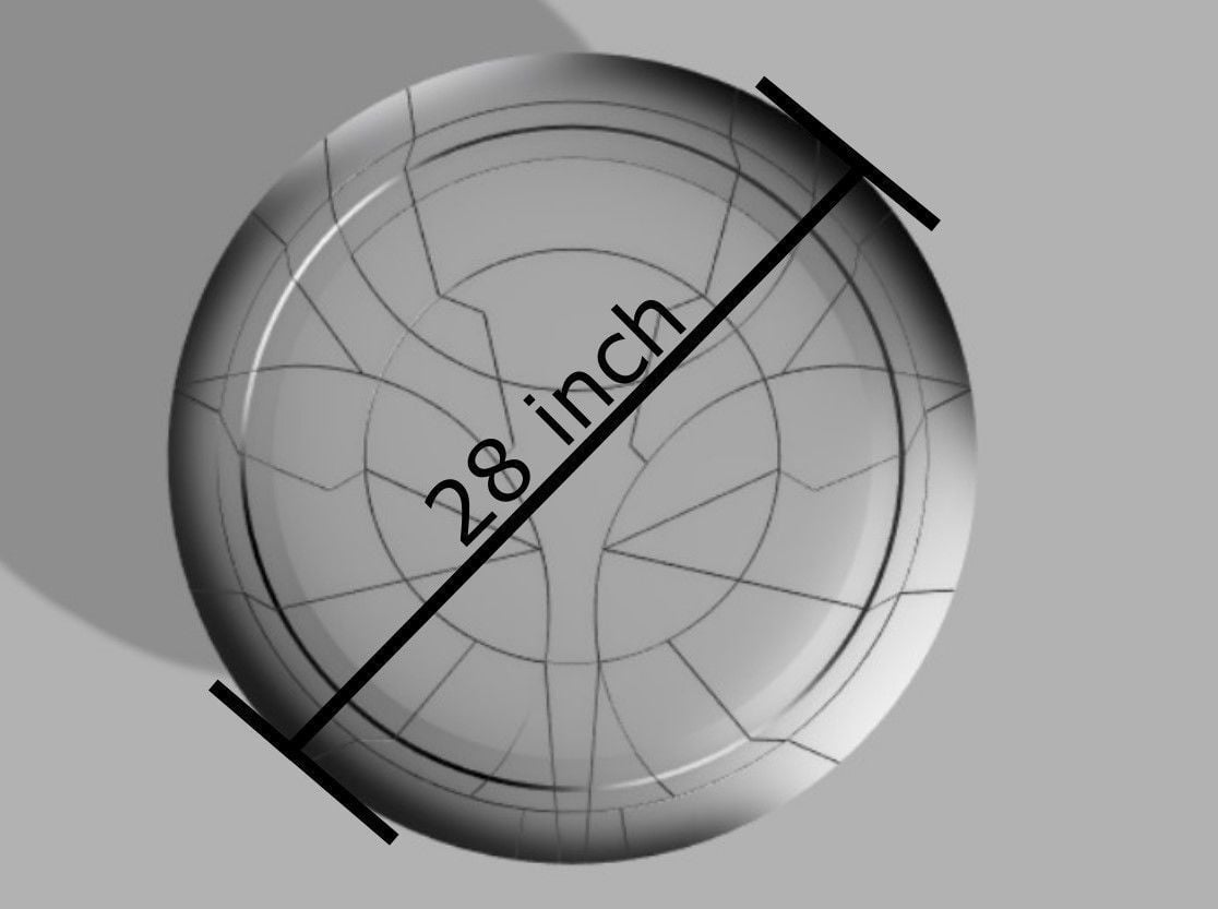 Taskmaster Shield 3d model
