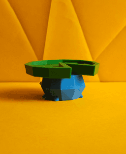 Lotad Low Poly Pokemon 3d model