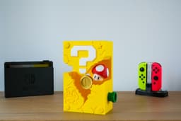 The broken brick : Mario 3d model