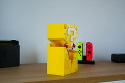 The broken brick : Mario 3d model
