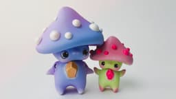 Mushroom Pixie 3d model