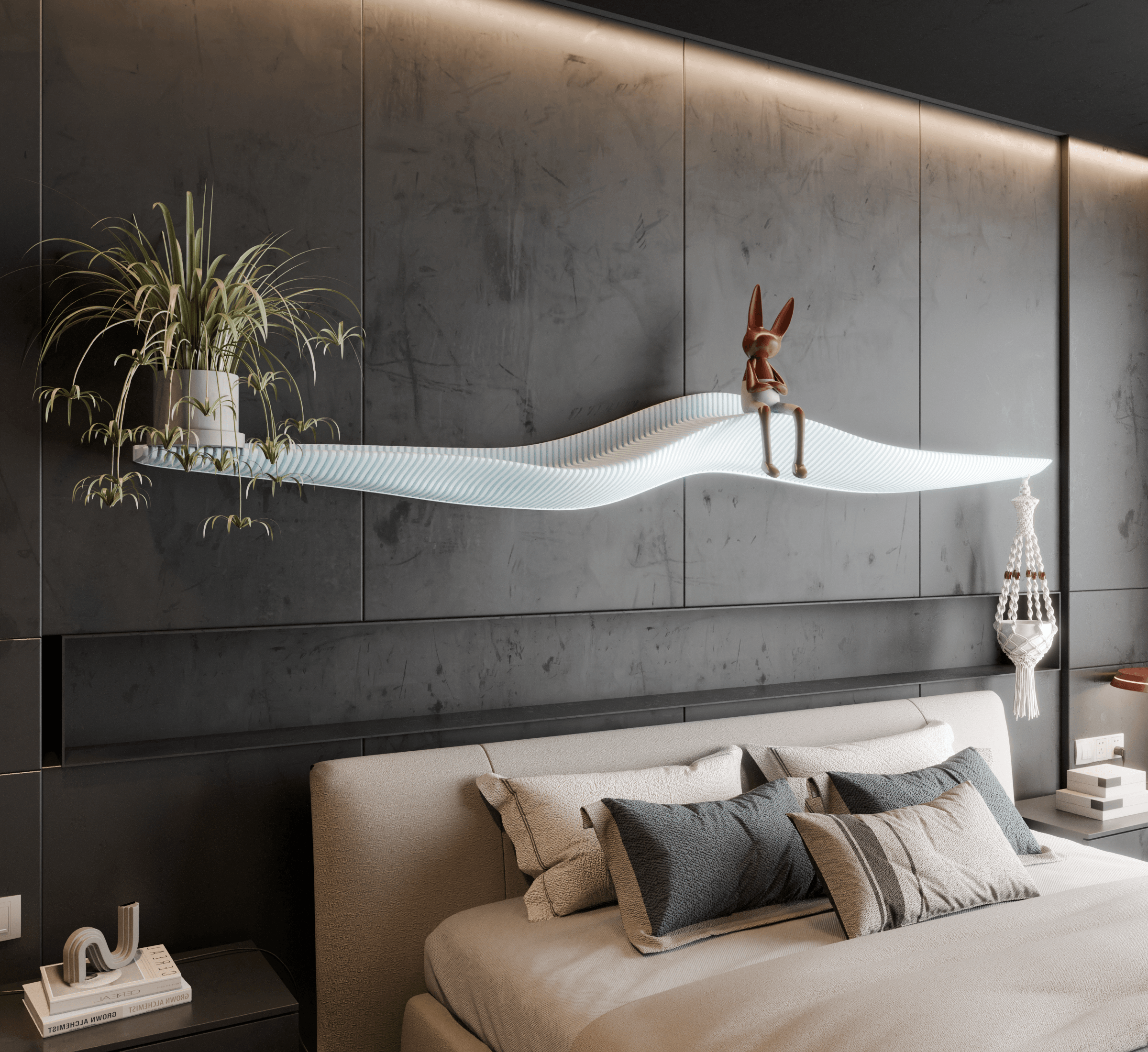 Parametric Shelf Design V5 3d model