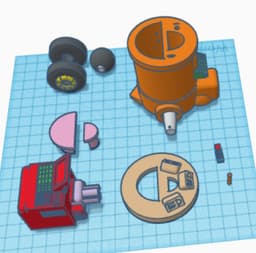 Bin Charlie 3d model