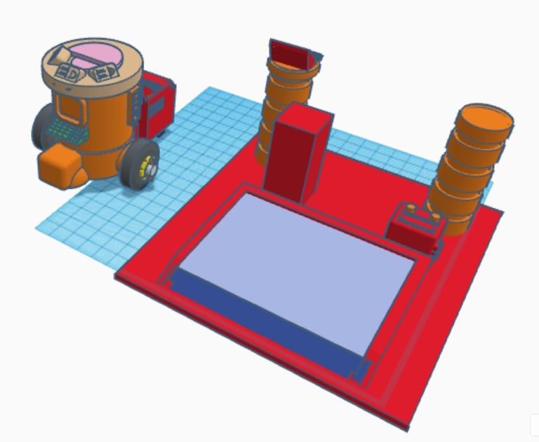 Bin Charlie 3d model