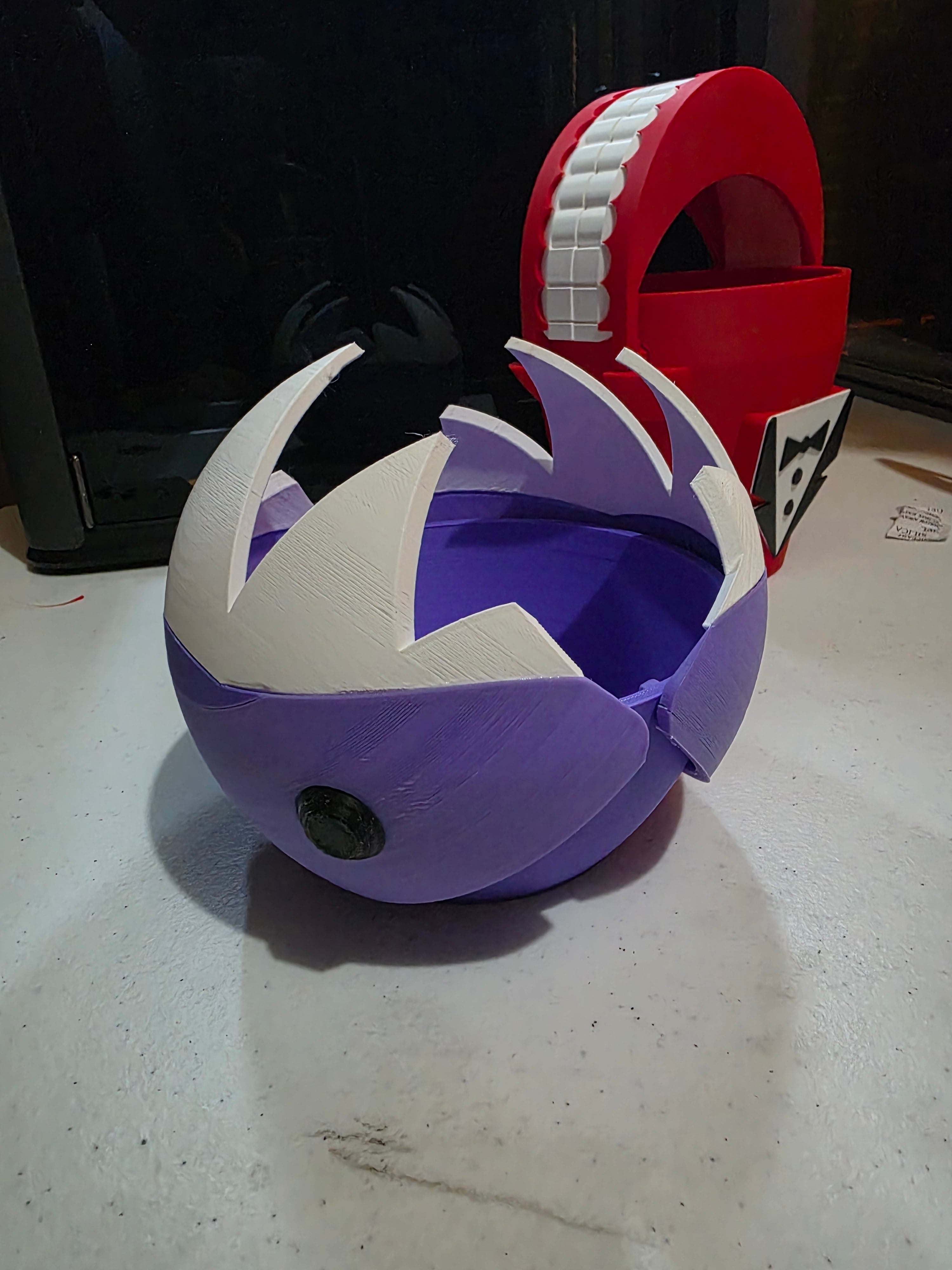 Bubble Popcorn Bucket – Modular 3D Print 3d model