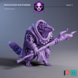 Pholithian Wayfarers | Sage C (Unsupported) 3d model
